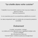 Cheffe Laurence dans votre Cuisine, Chef à domicile