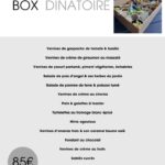 Box dinatoire avec Cheffe Laurence